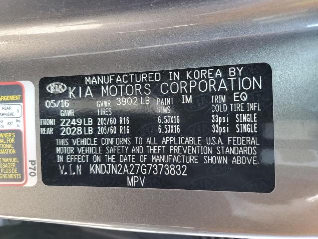 Photo 11 VIN: KNDJN2A27G7373832 - KIA SOUL 