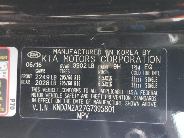 Photo 11 VIN: KNDJN2A27G7395801 - KIA SOUL 