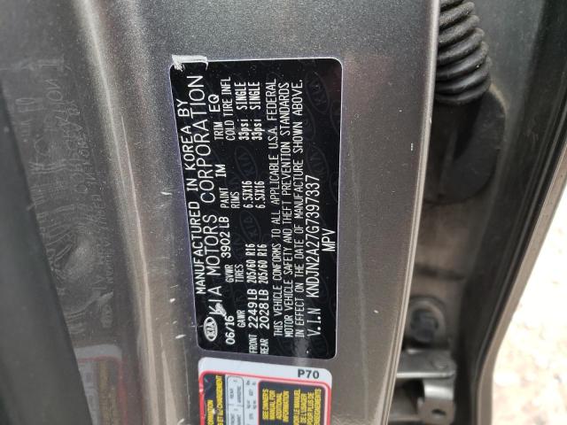 Photo 9 VIN: KNDJN2A27G7397337 - KIA SOUL 