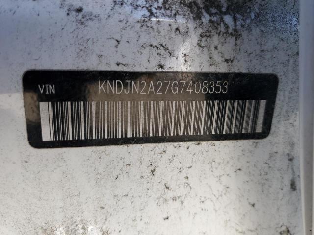 Photo 12 VIN: KNDJN2A27G7408353 - KIA SOUL 