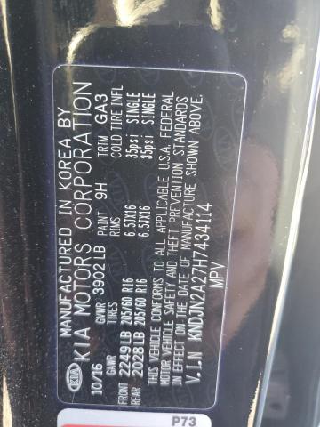 Photo 11 VIN: KNDJN2A27H7434114 - KIA SOUL 