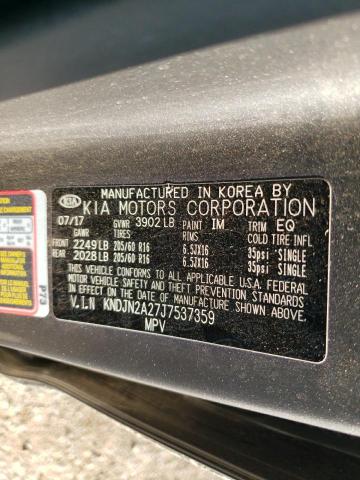 Photo 11 VIN: KNDJN2A27J7537359 - KIA SOUL 