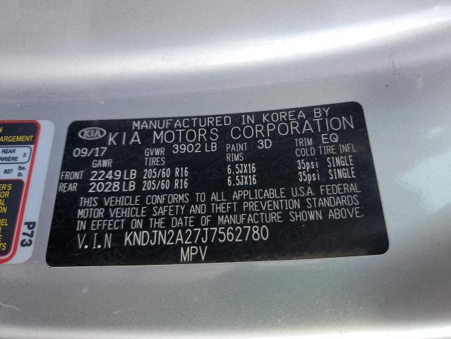 Photo 11 VIN: KNDJN2A27J7562780 - KIA SOUL 