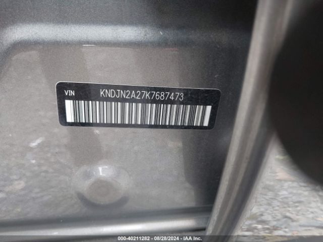 Photo 8 VIN: KNDJN2A27K7687473 - KIA SOUL 