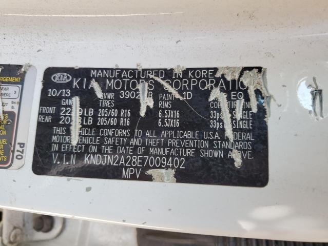 Photo 12 VIN: KNDJN2A28E7009402 - KIA SOUL 