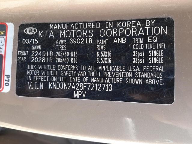 Photo 9 VIN: KNDJN2A28F7212713 - KIA SOUL 