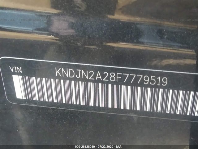 Photo 8 VIN: KNDJN2A28F7779519 - KIA SOUL 