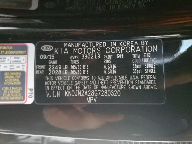 Photo 11 VIN: KNDJN2A28G7280320 - KIA SOUL 