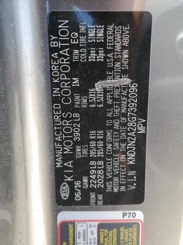 Photo 12 VIN: KNDJN2A28G7392096 - KIA SOUL 