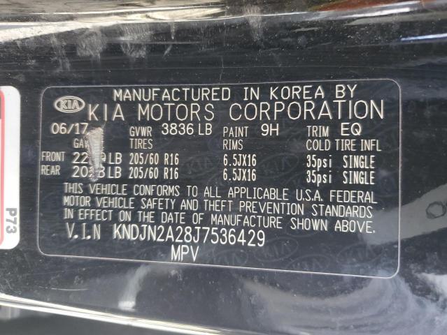 Photo 11 VIN: KNDJN2A28J7536429 - KIA SOUL 