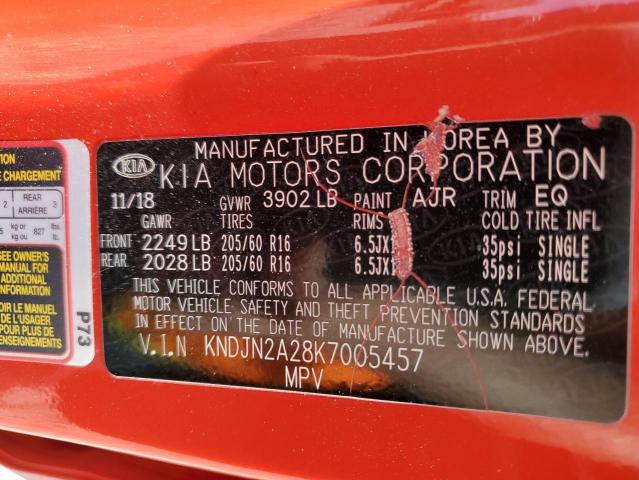 Photo 11 VIN: KNDJN2A28K7005457 - KIA SOUL 