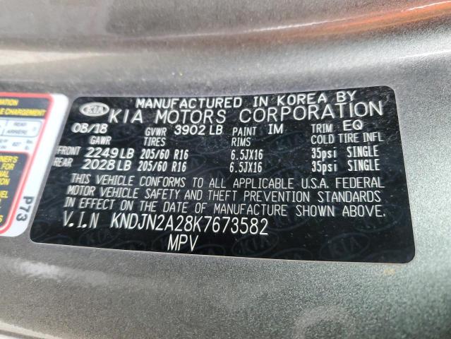 Photo 12 VIN: KNDJN2A28K7673582 - KIA SOUL 