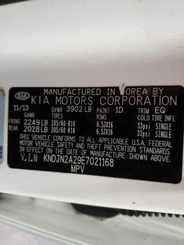 Photo 12 VIN: KNDJN2A29E7021168 - KIA SOUL 