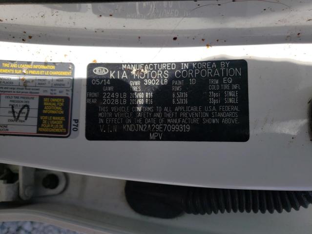 Photo 9 VIN: KNDJN2A29E7099319 - KIA SOUL 