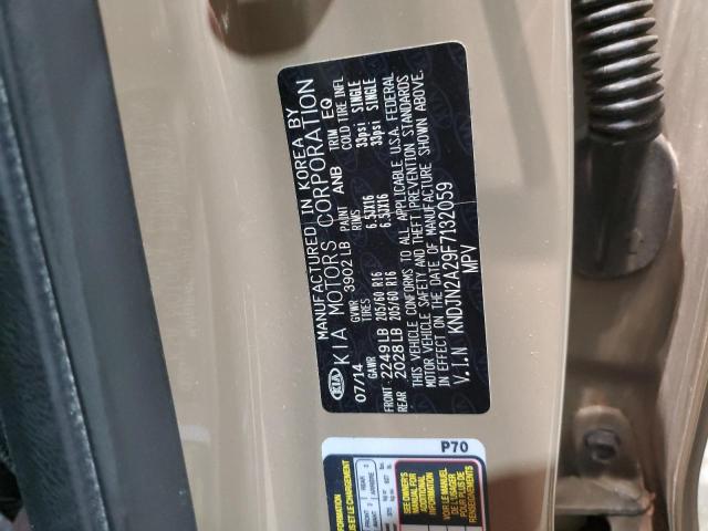 Photo 13 VIN: KNDJN2A29F7132059 - KIA SOUL 