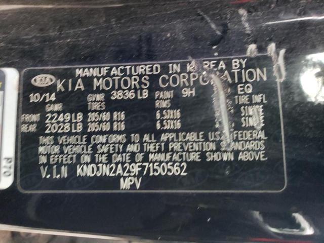 Photo 9 VIN: KNDJN2A29F7150562 - KIA SOUL 