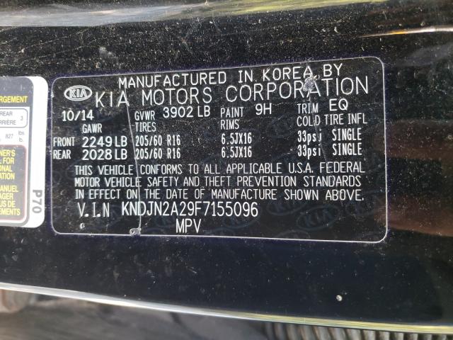 Photo 9 VIN: KNDJN2A29F7155096 - KIA SOUL 