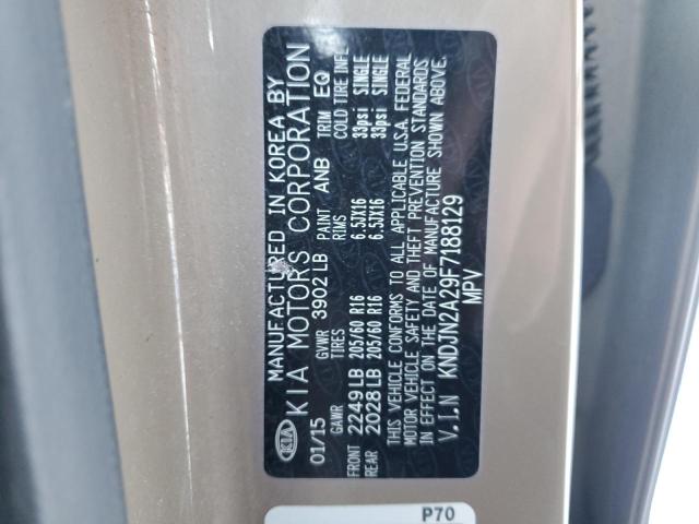 Photo 12 VIN: KNDJN2A29F7188129 - KIA SOUL 