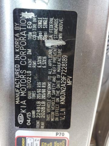 Photo 12 VIN: KNDJN2A29F7228189 - KIA SOUL 