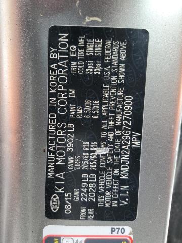 Photo 11 VIN: KNDJN2A29G7270900 - KIA SOUL 