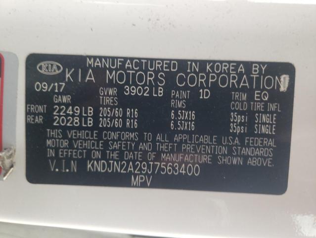 Photo 12 VIN: KNDJN2A29J7563400 - KIA SOUL 