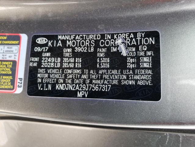 Photo 11 VIN: KNDJN2A29J7567317 - KIA SOUL 