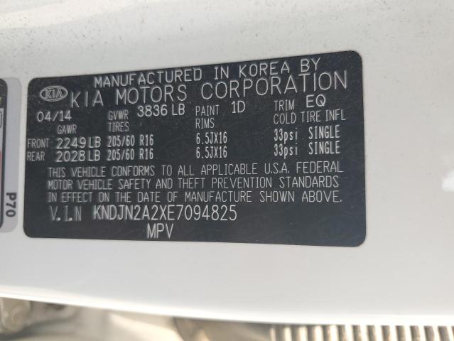 Photo 11 VIN: KNDJN2A2XE7094825 - KIA SOUL 