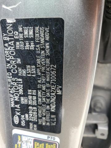 Photo 11 VIN: KNDJN2A2XE7100672 - KIA SOUL 