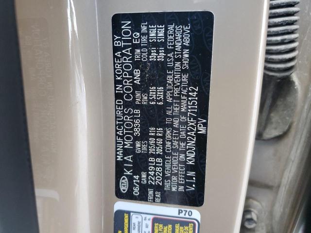 Photo 11 VIN: KNDJN2A2XF7115142 - KIA SOUL 