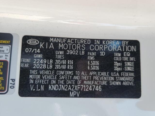 Photo 11 VIN: KNDJN2A2XF7124746 - KIA SOUL 