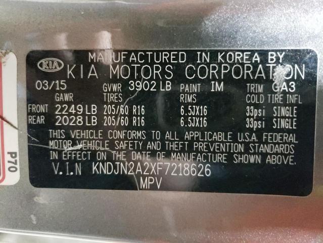 Photo 13 VIN: KNDJN2A2XF7218626 - KIA SOUL 