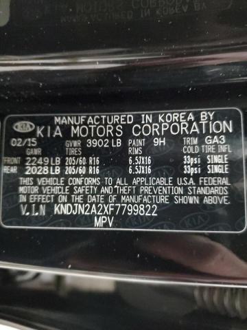 Photo 11 VIN: KNDJN2A2XF7799822 - KIA SOUL 