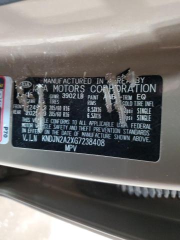 Photo 11 VIN: KNDJN2A2XG7238408 - KIA SOUL 