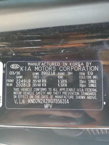 Photo 11 VIN: KNDJN2A2XG7356314 - KIA SOUL 