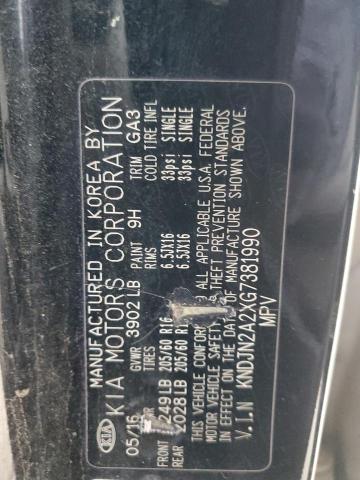 Photo 13 VIN: KNDJN2A2XG7381990 - KIA SOUL 