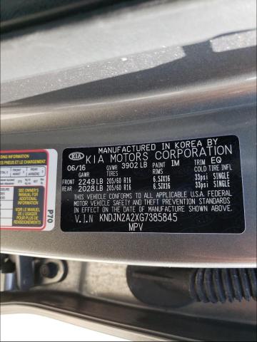 Photo 9 VIN: KNDJN2A2XG7385845 - KIA SOUL 