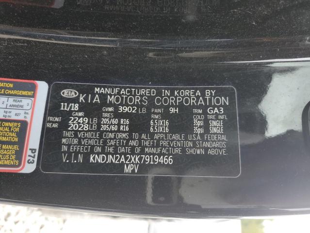 Photo 12 VIN: KNDJN2A2XK7919466 - KIA SOUL 