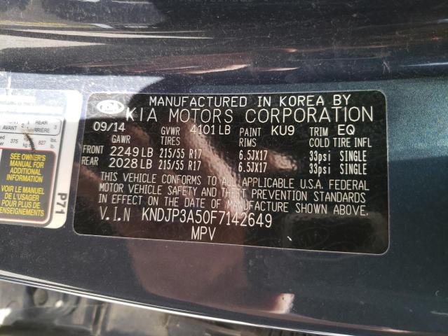 Photo 11 VIN: KNDJP3A50F7142649 - KIA SOUL + 