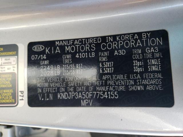 Photo 9 VIN: KNDJP3A50F7754155 - KIA SOUL + 