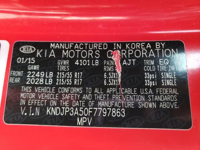 Photo 11 VIN: KNDJP3A50F7797863 - KIA SOUL + 