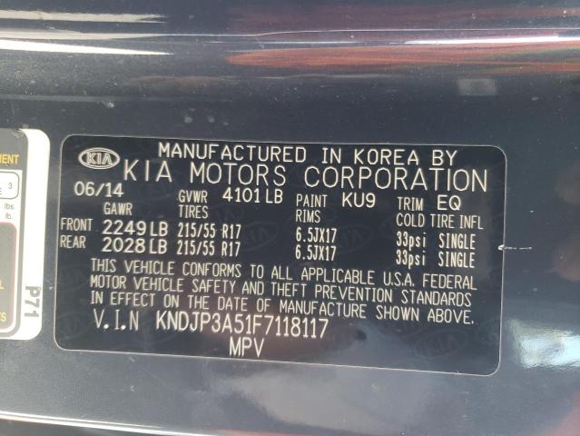 Photo 9 VIN: KNDJP3A51F7118117 - KIA SOUL + 