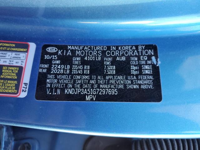 Photo 13 VIN: KNDJP3A51G7297695 - KIA SOUL 