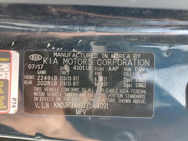 Photo 11 VIN: KNDJP3A51J7544091 - KIA SOUL 