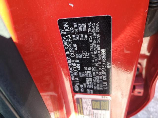 Photo 12 VIN: KNDJP3A51K7636898 - KIA SOUL 