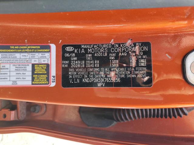 Photo 11 VIN: KNDJP3A51K7655256 - KIA SOUL + 