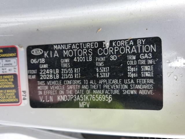 Photo 12 VIN: KNDJP3A51K7656956 - KIA SOUL + 