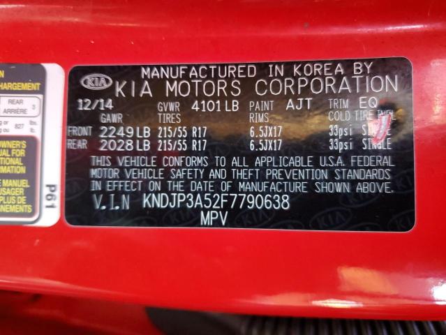 Photo 11 VIN: KNDJP3A52F7790638 - KIA SOUL + 