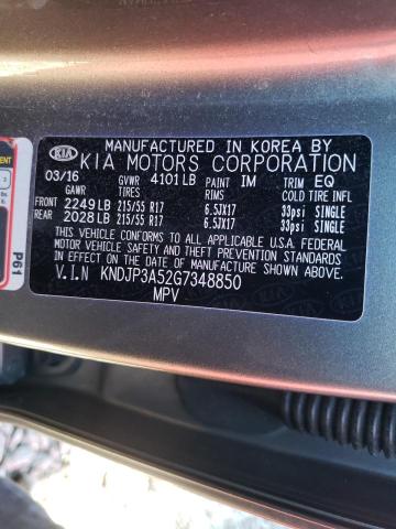 Photo 9 VIN: KNDJP3A52G7348850 - KIA SOUL + 