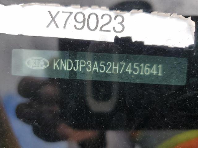 Photo 11 VIN: KNDJP3A52H7451641 - KIA SOUL 