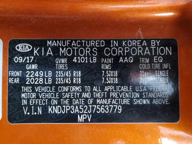 Photo 12 VIN: KNDJP3A52J7563779 - KIA SOUL + 